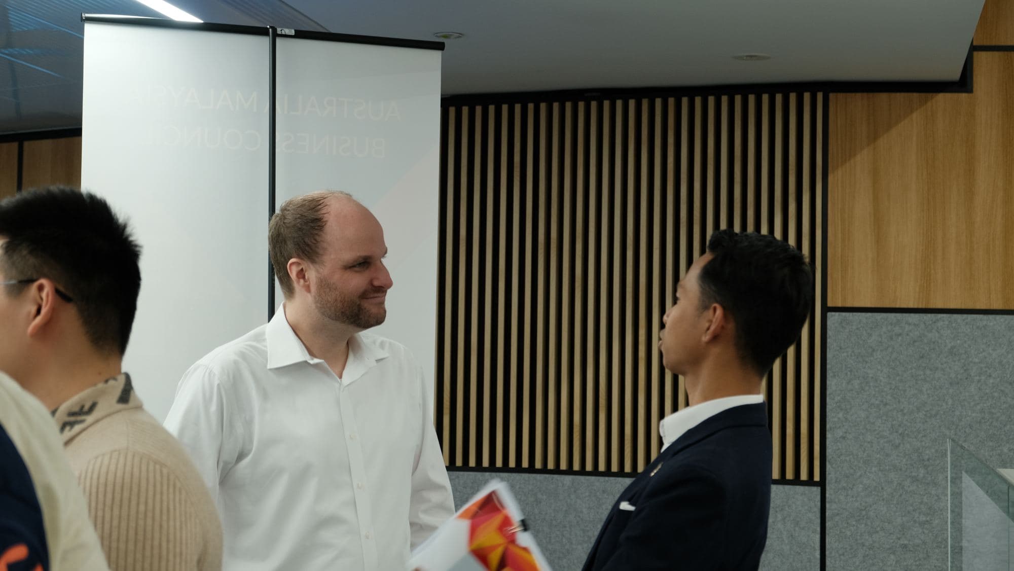 MASCA NSW students meeting industry guests at Corporate Networking Night